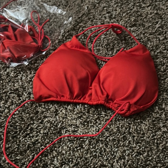Red Bikini Set - Picture 2 of 3
